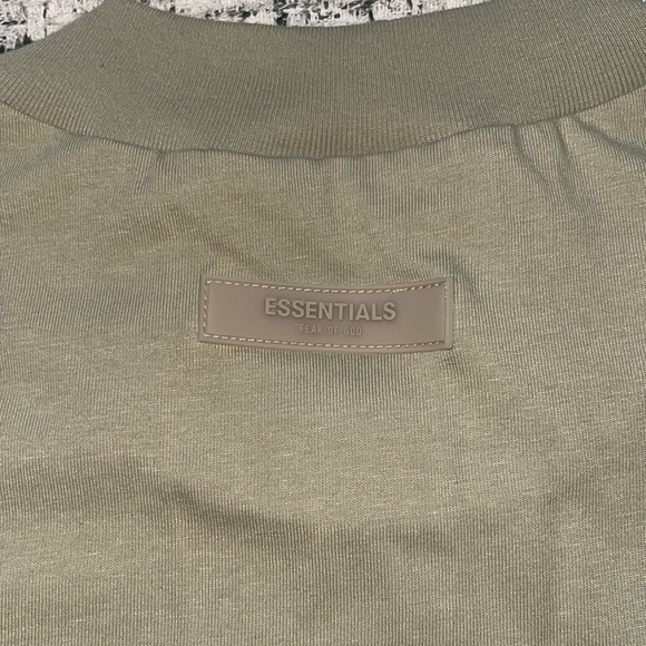 Fear of God Essentials sea foam Tee - Picture 4 of 4